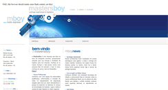 Desktop Screenshot of mastersboy.com.br